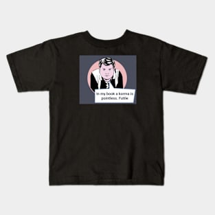 Gavin and Stacey Pop Art 'In My Book A Korma Is Pointless. Futile' Kids T-Shirt